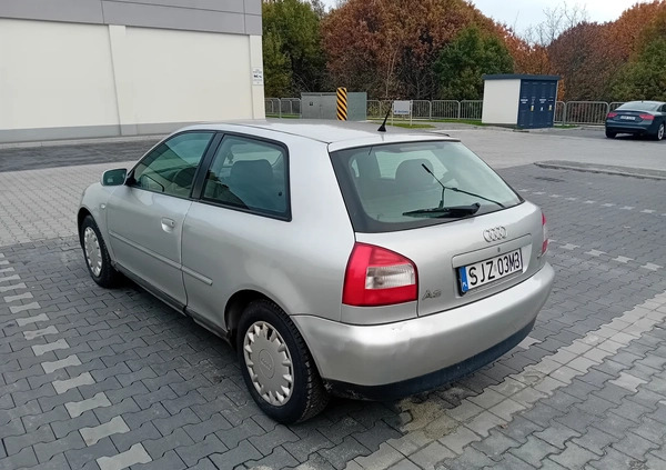 Audi A3 cena 7500 przebieg: 205000, rok produkcji 2002 z Rybnik małe 56